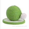 eco-friendly ball shape sisal durable cat toys